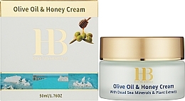 Крем з медом і оливковим маслом - Health and Beauty Olive Oil & Honey Cream — фото N2