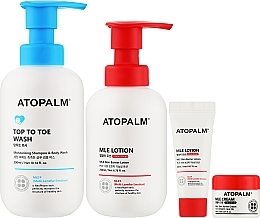 Духи, Парфюмерия, косметика Набор - Atopalm Essential Care Set(lot/200ml/20ml + cr/8ml + gel/300ml)