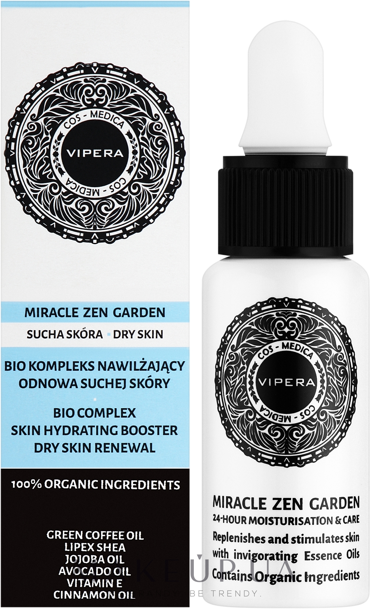 Зволожувальний ВІО-комплекс для обличчя  - Vipera Cos-Medica Miracle Zen Garden Bio-Complex — фото 20ml