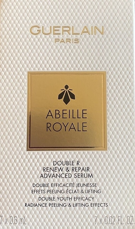 Набор - Guerlain Abeille Royale Double R Renew & Repair Advanced (ser/7x0.6ml) — фото N1