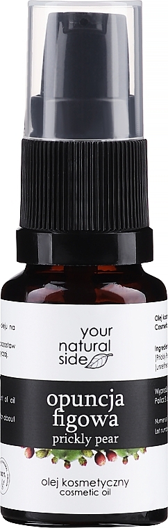 Олія для обличчя і тіла "Опунція" - Your Natural Side Precious Oils Prickly Pear Seed Oil — фото N1