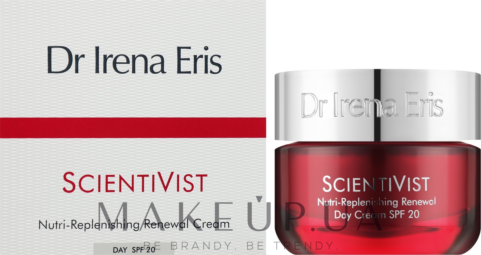 Крем для лица, дневной - Dr Irena Eris ScientiVist Nutri-Replenishing Renewal Day Cream SPF 20 — фото 50ml
