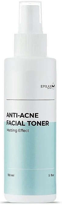 Тонер для жирной и проблемной кожи с ниацинамидом - Epilax Silk Touch Anti-Acne Facial Toner — фото N1