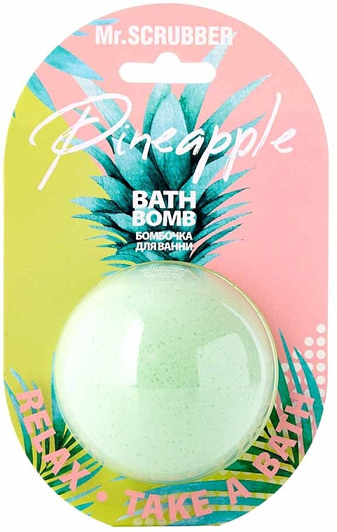 Бомбочка для ванны "Pineapple" - Mr.Scrubber — фото N1