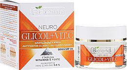 Парфумерія, косметика Денний зволожувальний крем-активатор - Bielenda Neuro Glicol + Vit.C Moisturizing Day Cream SPF 20