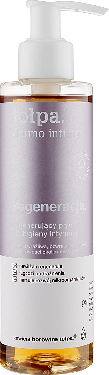 Гель для интимной гигиены - Tolpa Dermo Intima Regenerating Liquid For Intimate Hygiene — фото N1