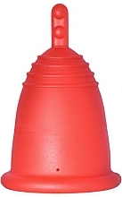 Парфумерія, косметика Менструальна чаша з ніжкою, розмір S, червона - MeLuna Classic Menstrual Cup Stem