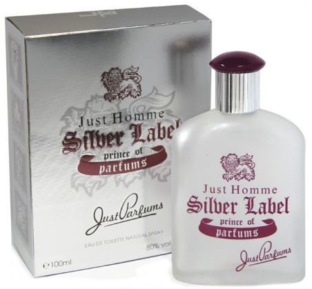 Just Parfums Homme Silver Label - Туалетная вода (тестер с крышечкой) — фото N1