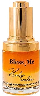 Двухфазная восстанавливающая эссенция для лица "Облепиха, лакрица и мандарин" - Bless Me Cosmetics Holy Water — фото N1