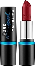 Парфумерія, косметика Помада для губ - Dark Blue Cosmetics Pure Lipstick Mattissimo