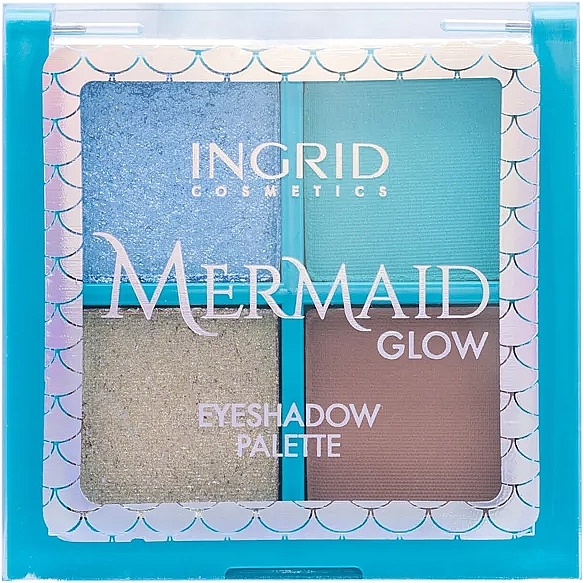 Палетка теней для век - Ingrid Cosmetics Mermaid Glow Eyeshdow Palette — фото N2