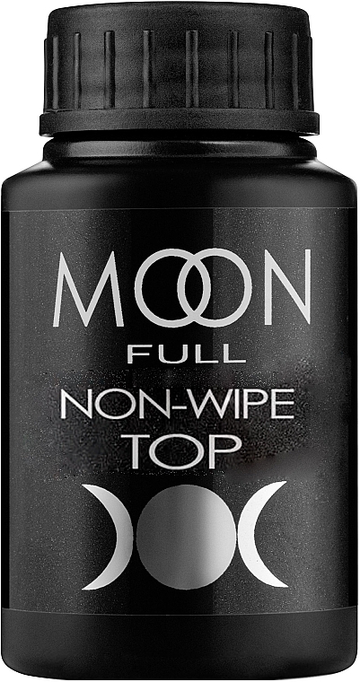 Верхнє покриття для гель-лаку без липкого шару - Moon Full Top Non-Wipe — фото N2