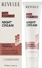 Ночной крем для лица против пигмента - Revuele Anti Pigment Cream — фото N2