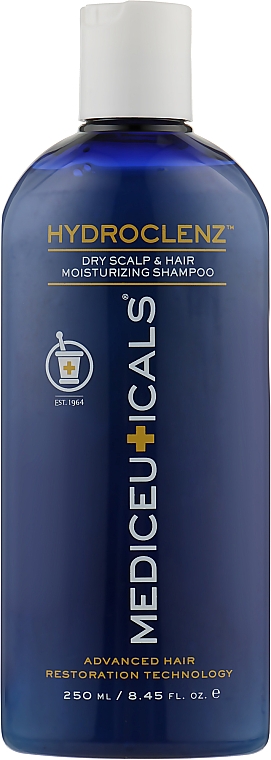 Шампунь для чоловіків проти випадання і стоншання сухого волосся - Mediceuticals Advanced Hair Restoration Technology Hydroclenz — фото N3