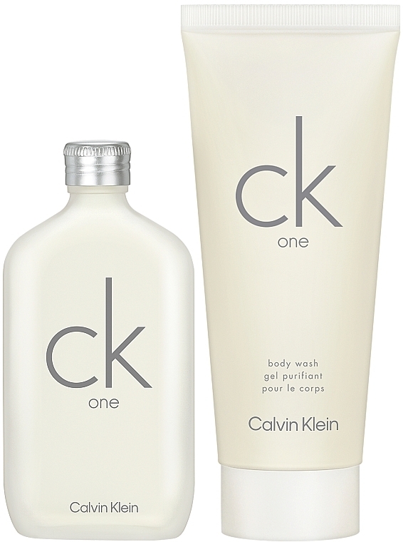 Calvin Klein CK One - Набор (edt/50ml + b/wash/100ml) — фото N1