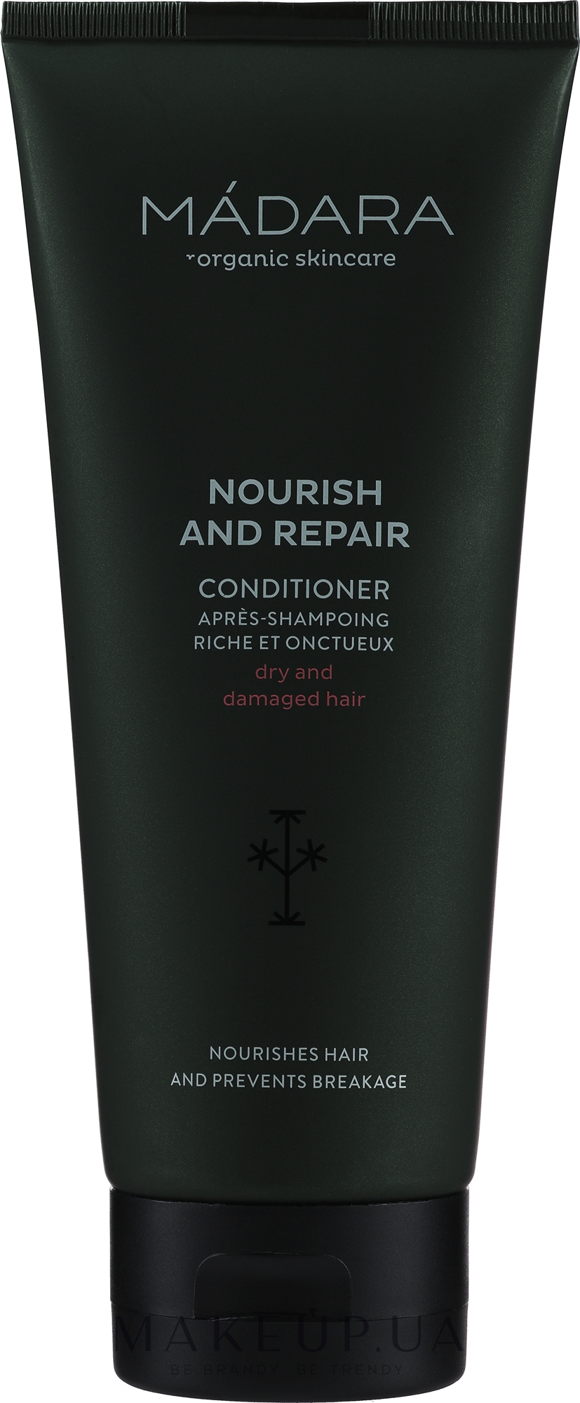 Бальзам для сухого і пошкодженого волосся - Madara Cosmetics Nourish & Repair Conditioner — фото 200ml