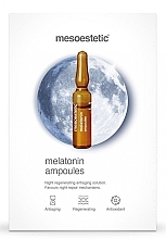 Ампулы для лица "Мелатонин ночной уход" - Mesoestetic Home Performance Melatonin Ampoules — фото N2