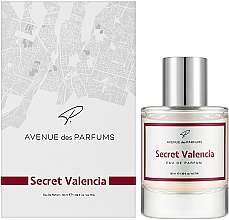 Avenue Des Parfums Secret Valencia - Парфюмированная вода — фото N2