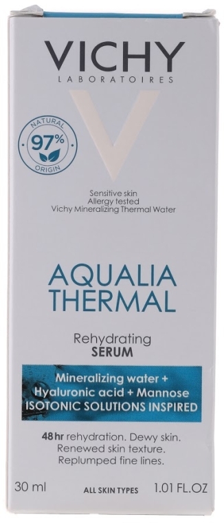 Зволожувальна сироватка для обличчя - Vichy Aqualia Thermal Rehydrating Serum — фото N3
