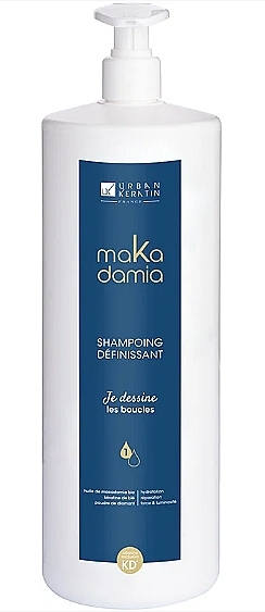 Шампунь для хвилястого волосся - Urban Keratin Makadamia Shampoo — фото N2