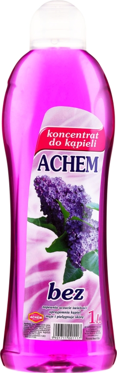 Концентрат жидкий для ванн "Сирень" - Achem Concentrated Bubble Bath Lilac — фото N1