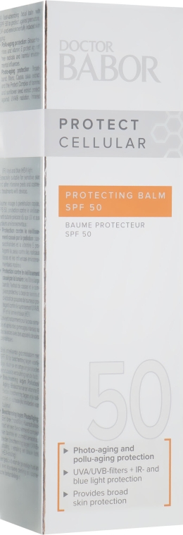 Солнцезащитный бальзам для лица - Babor Doctor Babor Protecting Balm SPF 50 — фото N1