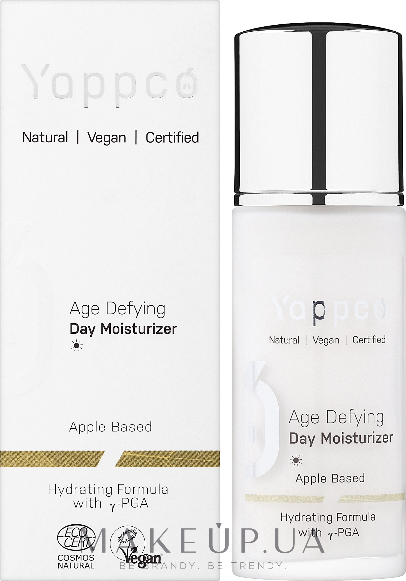 Антивіковий зволожувальний крем для обличчя - Yappco Age Defying Moisturizer Day Cream — фото 50ml