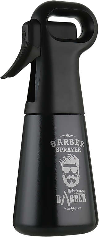 Розпилювач для води, чорний - Hairway Barber Sprayer — фото N2