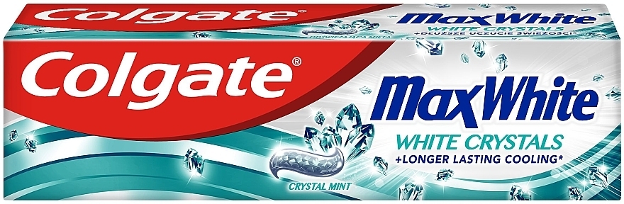УЦІНКА Зубна паста "МаксБлиск" із кристалами відбілювальна - Colgate MaxWhite * — фото N1