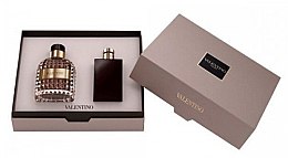 Духи, Парфюмерия, косметика Valentino Uomo - Набор (edt 100ml + ash/b 100ml)