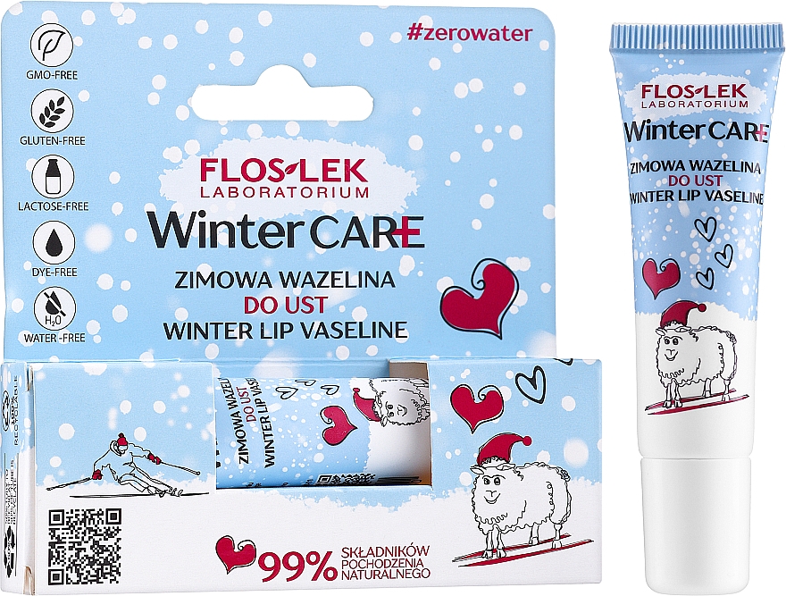 Зимний бальзам для губ - Floslek Winter Care — фото N2