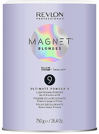 Освітлювальна пудра для волосся, рівень 9 - Revlon Magnet Blondes 9 Powder — фото N1