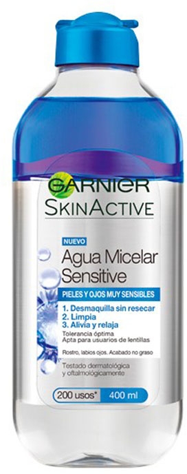 Мицеллярная вода для чувствительной кожи - Garnier Skin Active Sensitive Micellar Water — фото N1