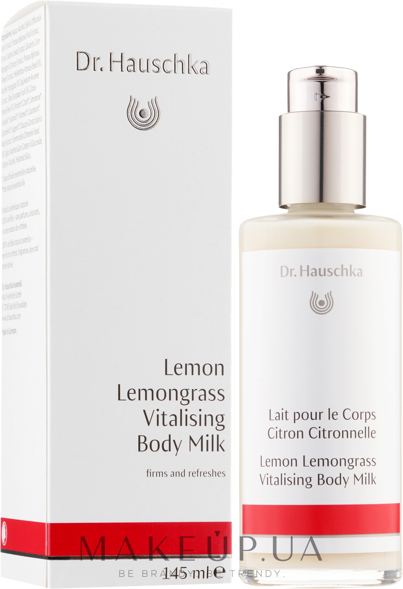 Відновлювальне молочко для тіла "Лимон і лемонграс" - Dr. Hauschka Lemon Lemongrass Vitalising Body Milk — фото 145ml