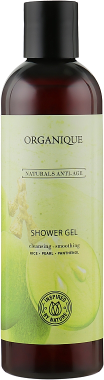 Антивозрастной восстанавливающий гель для душа - Organique Naturals Anti-Age Shower Jelly — фото N1