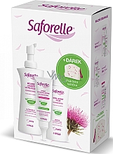 Парфумерія, косметика Набір - Saforelle (b/cr/40ml + b/mousse/100ml + gel/250ml + bag)