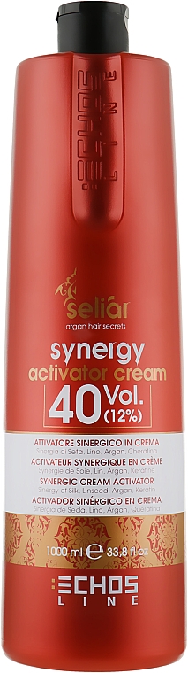 Крем-активатор - Echosline Seliar Synergic Cream Activator 40 vol (12%) — фото N3