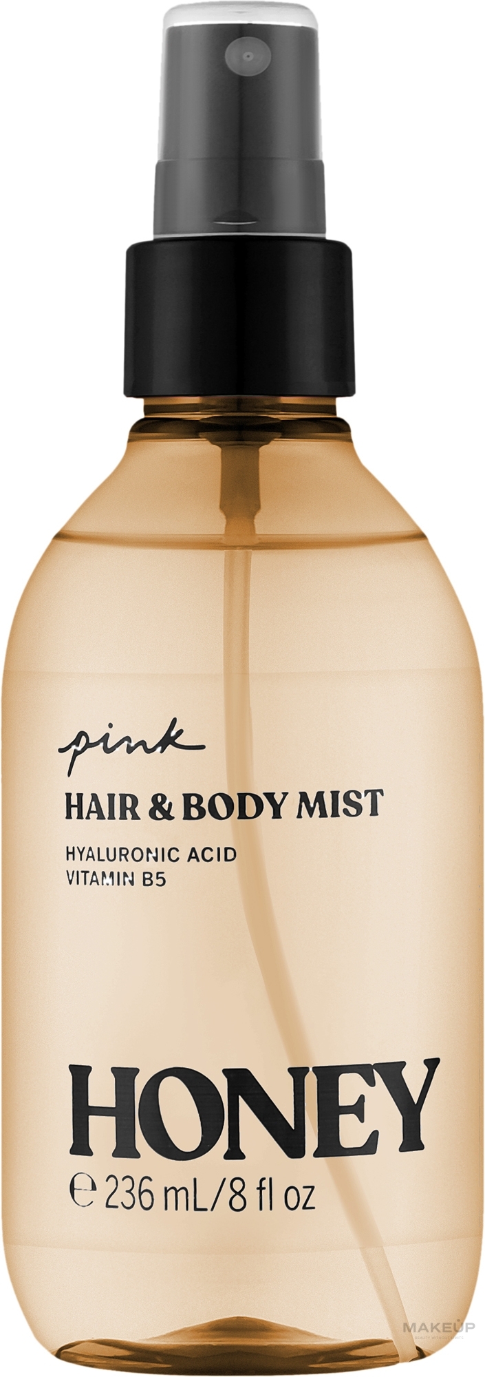 Спрей для тела и волос "Мед" - Victoria`s Secret Pink Honey Hair & Body Mist — фото 236ml