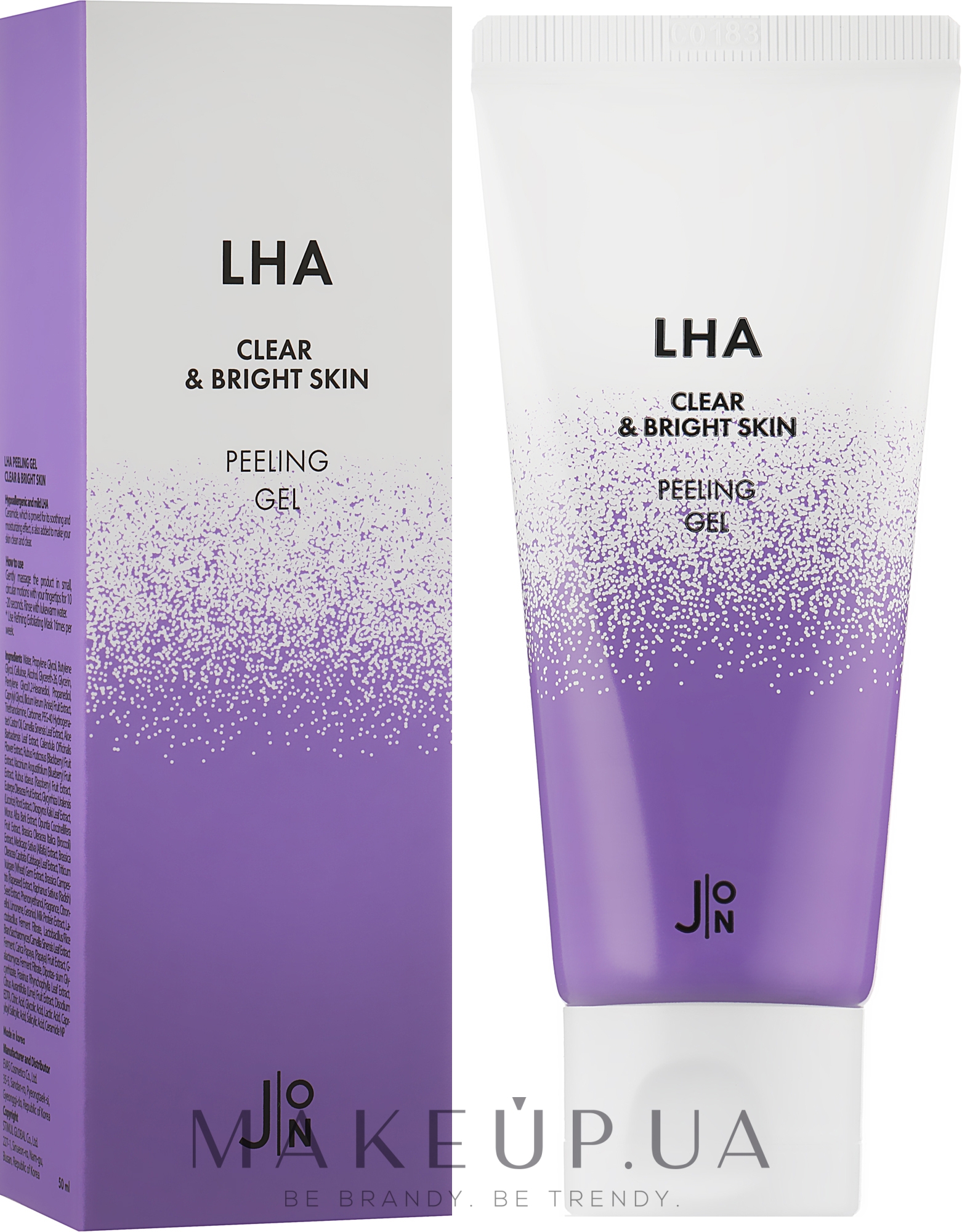 Гель-піна для обличчя - J:ON Lha Clear&Bright Skin Peeling Gel — фото 50ml
