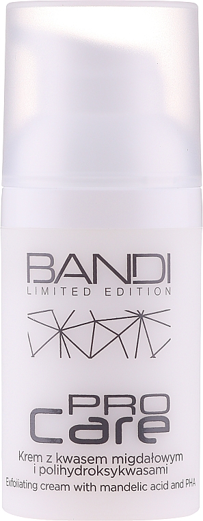 Отшелушивающий крем с миндальной и полигидроксикислотами - Bandi Professional Pro Care Exfoliating Cream With Mandelic Acid And Polyhydroxy Acids — фото N3