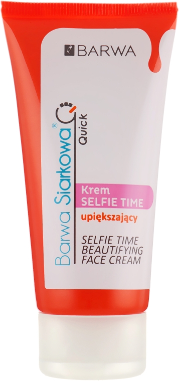 Зміцнювальний крем для обличчя - Barwa Siarkowa Selfie Time Cream — фото N2