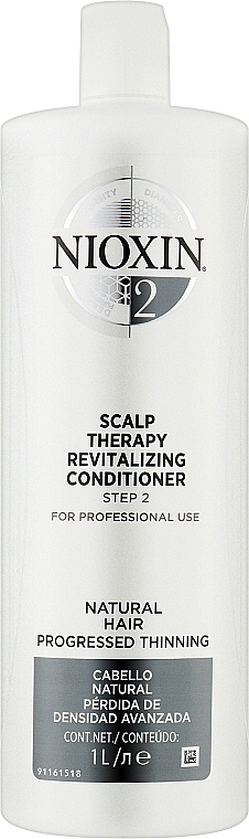 Увлажняющий кондиционер - Nioxin Thinning Hair System 2 Scalp Revitalizing Conditioner Step 2 — фото N2