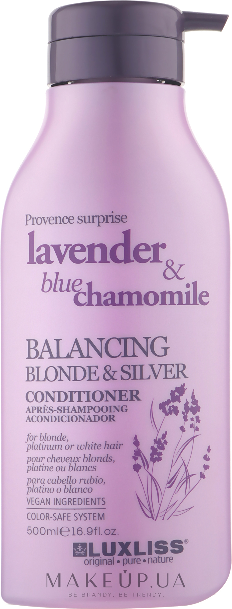 Кондиционер для блонда - Luxliss Balancing Blonde & Silver Conditioner — фото 500ml