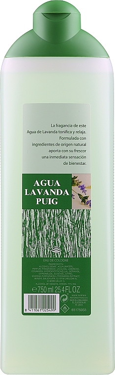 Antonio Puig Agua Lavanda - Одеколон   — фото N1