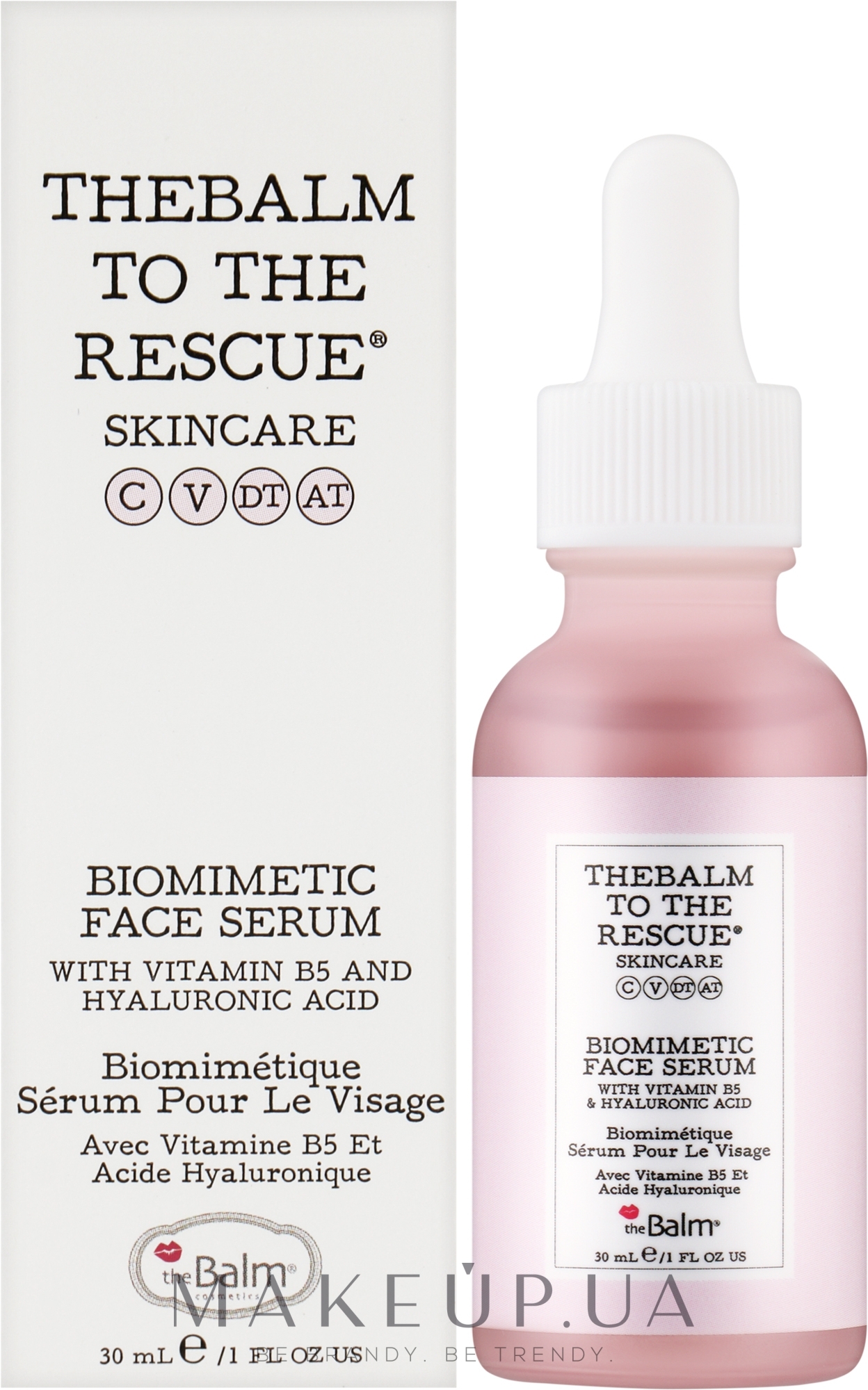 Біоміметична сироватка для обличчя - theBalm To The Rescue Biomimetic Face Serum — фото 30ml