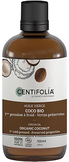 Органічна кокосова олія першого вичавлення - Centifolia Organic Virgin Oil — фото N1