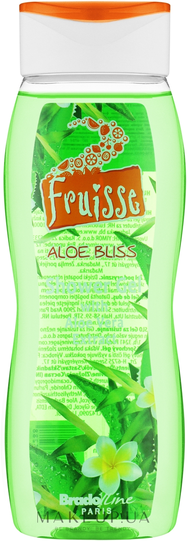 Гель для душу - BradoLine Fruisse Aloe Bliss Shower Gel — фото 250ml