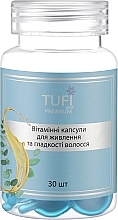 Витаминные капсулы для питания и гладкости волос - Tufi Profi Premium — фото N1