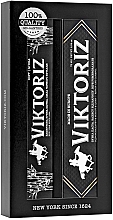 Духи, Парфюмерия, косметика Набор "Бамбуковый уголь" - Viktoriz New York Gift Set (toothpaste/100ml + toothbrush/1pcs)