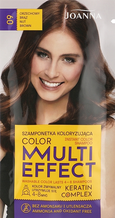 Оттеночный шампунь - Joanna Multi Effect Color Keratin Complex — фото N1